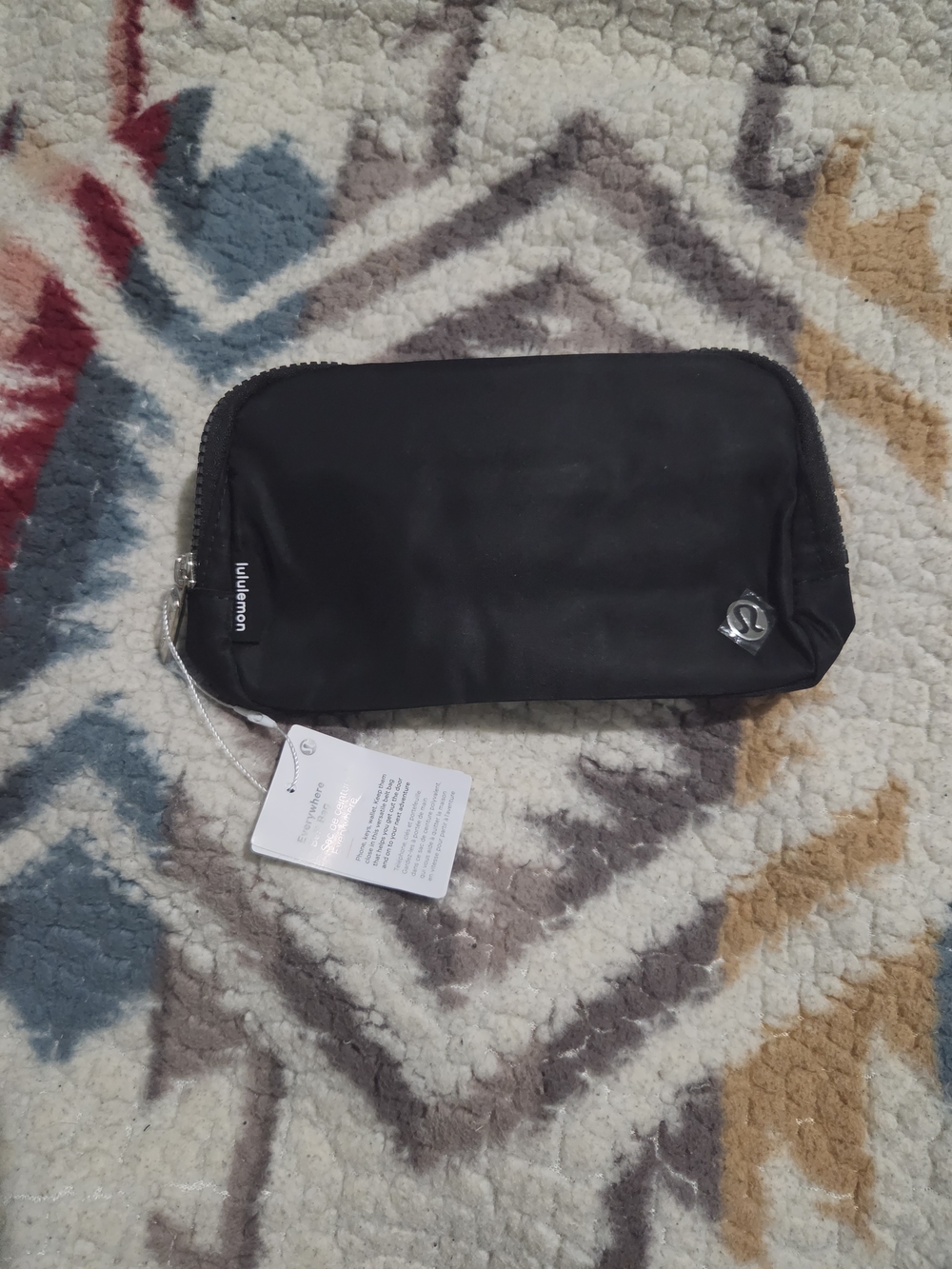 Lululemon Everywhere Belt Bag 1L in the classic black